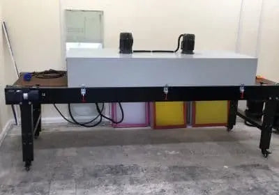Infrared Tunnel Dryer - Poly Infrared Coveyor Dryer 2 Metre Curing Tunnel Variable Speed Art2Silkscreen