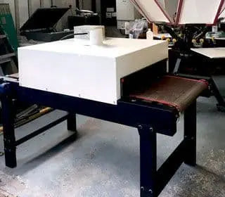 screen printing drying equipment tunnel dryers and screen drying cabinet machinery