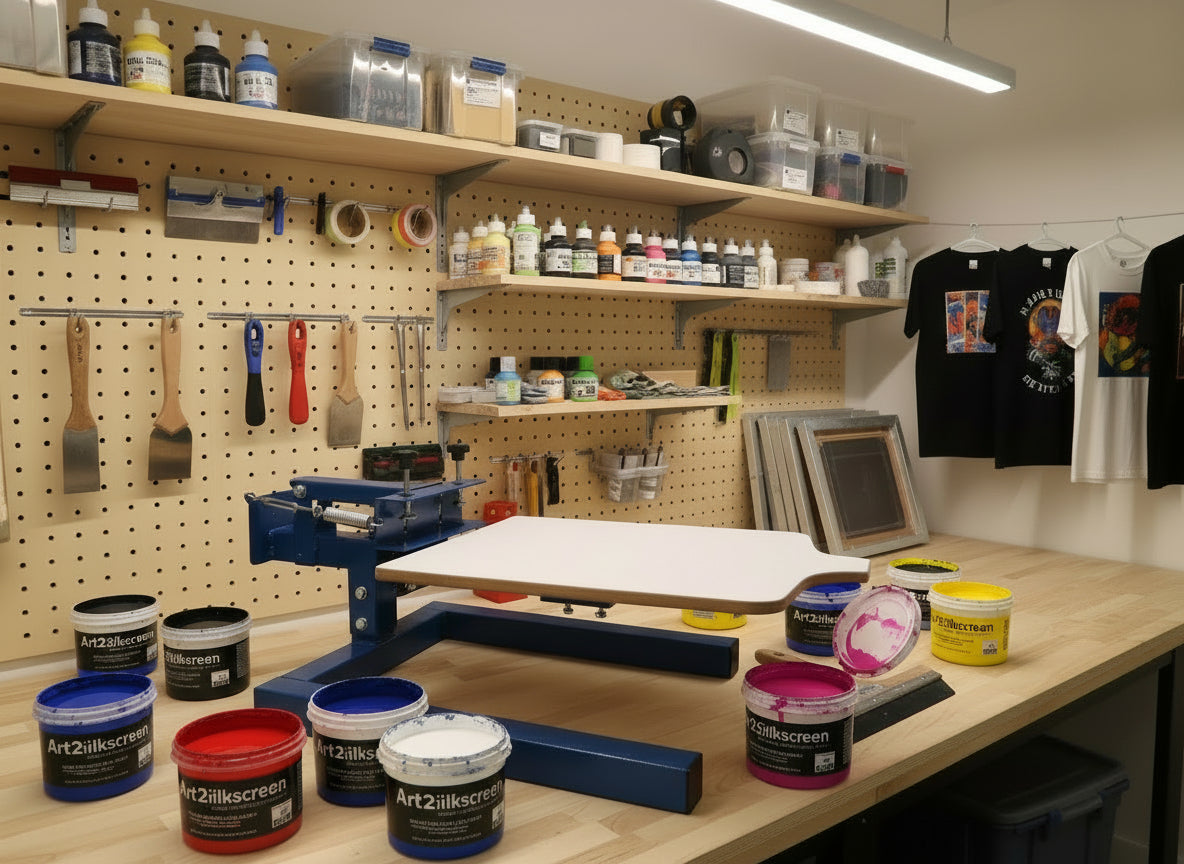Tabletop Screen Printing Kits - Art2silkscreen