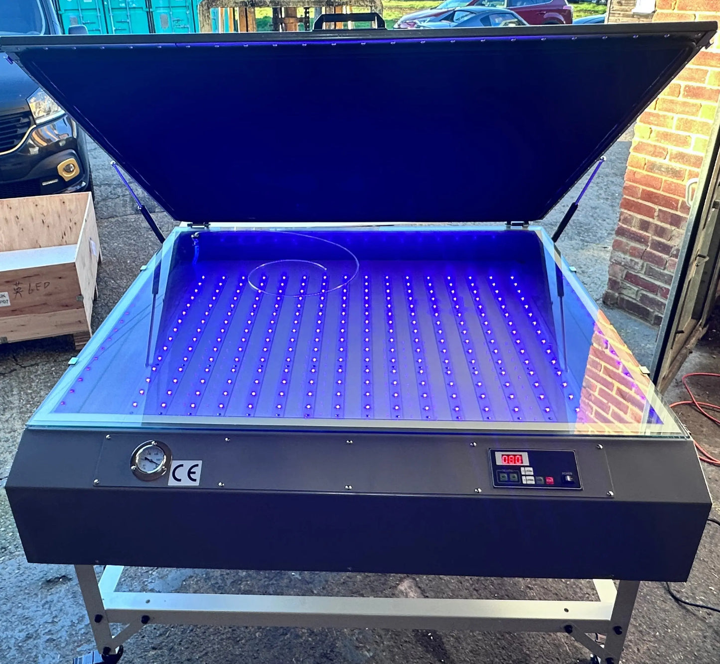 PRO LED EXPOSURE UNIT 40"x47" TABLETOP WITH VACUUM Art2Silkscreen