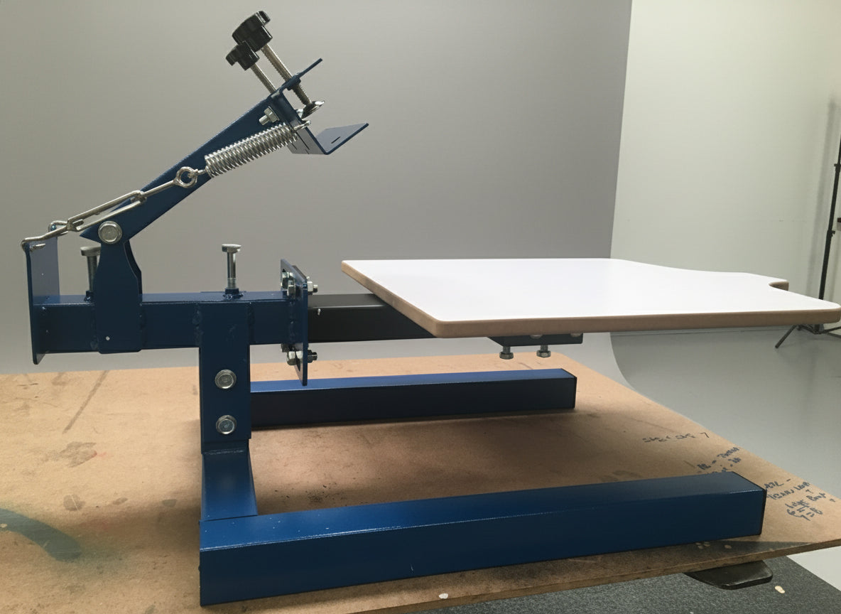 One Colour Screen Printing Press Model 2 Art2Silkscreen