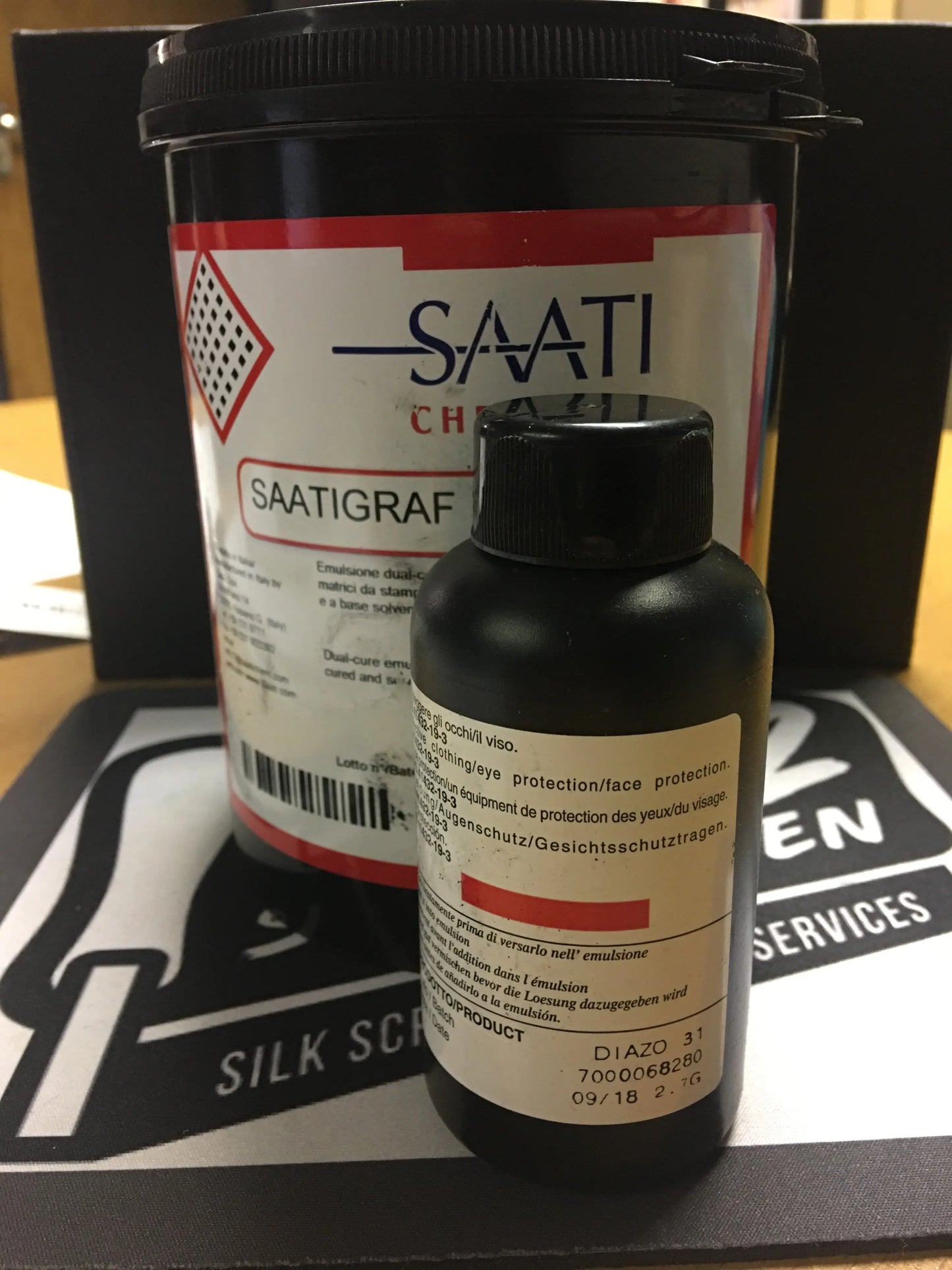 Saatigraf HS3 Dual Cure Emulsion Art2Silkscreen