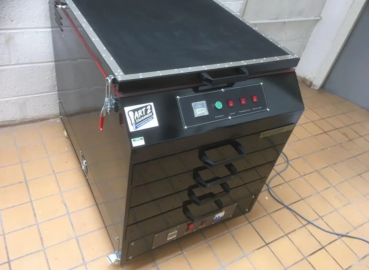 PRO UV EXPOSURE UNIT COMBI WITH SCREEN DRYING CABINET 25"x 35" Art2Silkscreen