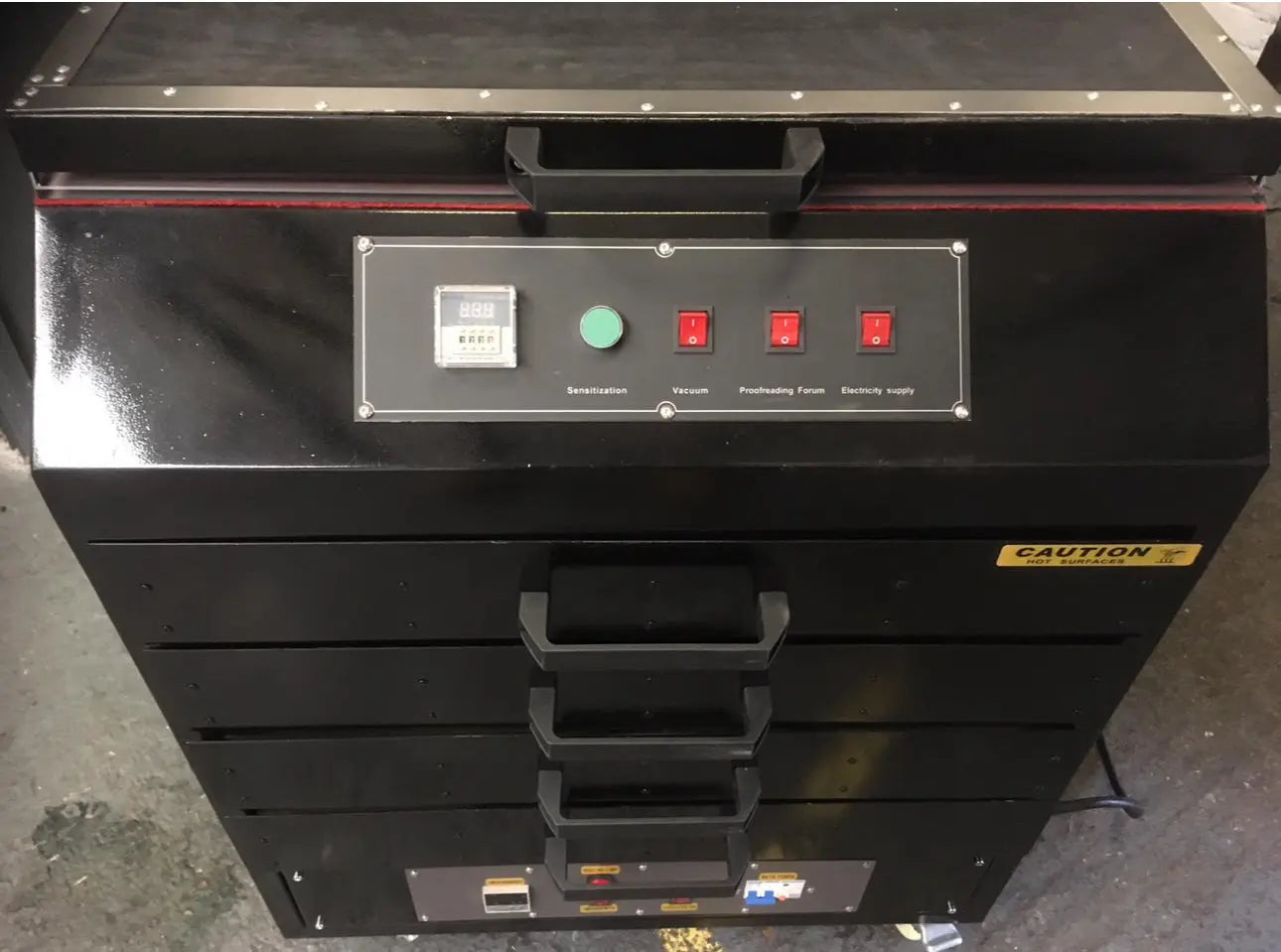 PRO UV EXPOSURE UNIT COMBI WITH SCREEN DRYING CABINET 25"x 35" Art2Silkscreen