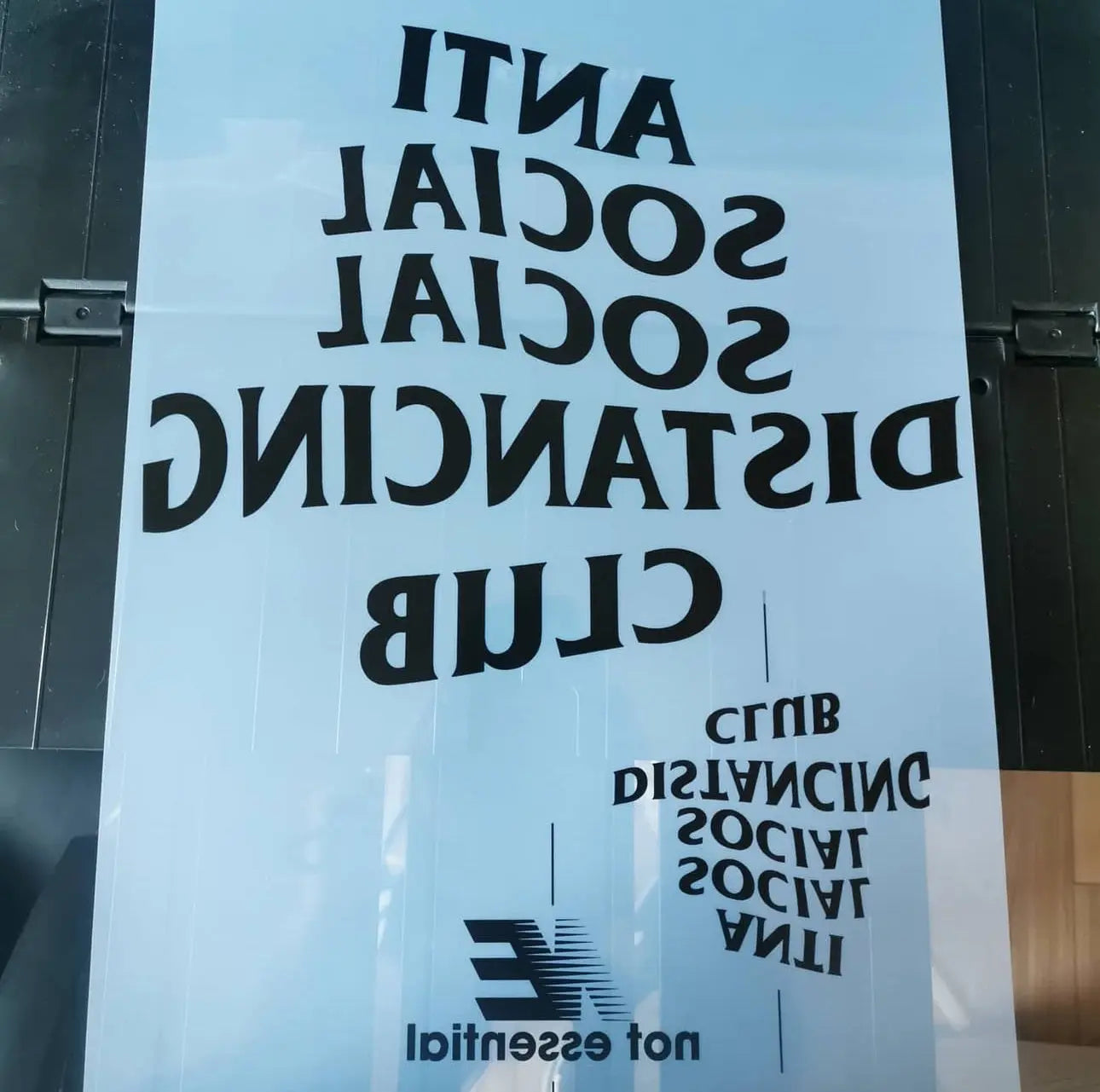 Inkjet Transparency Film A3 Slightly Ghosted Art2Silkscreen