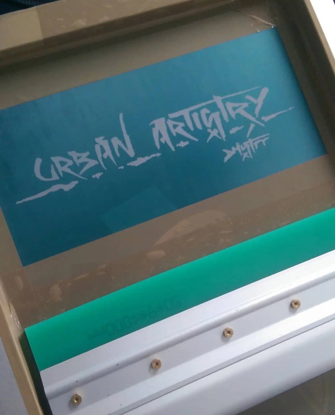 Aluminium Squeegee With Blade Art2Silkscreen