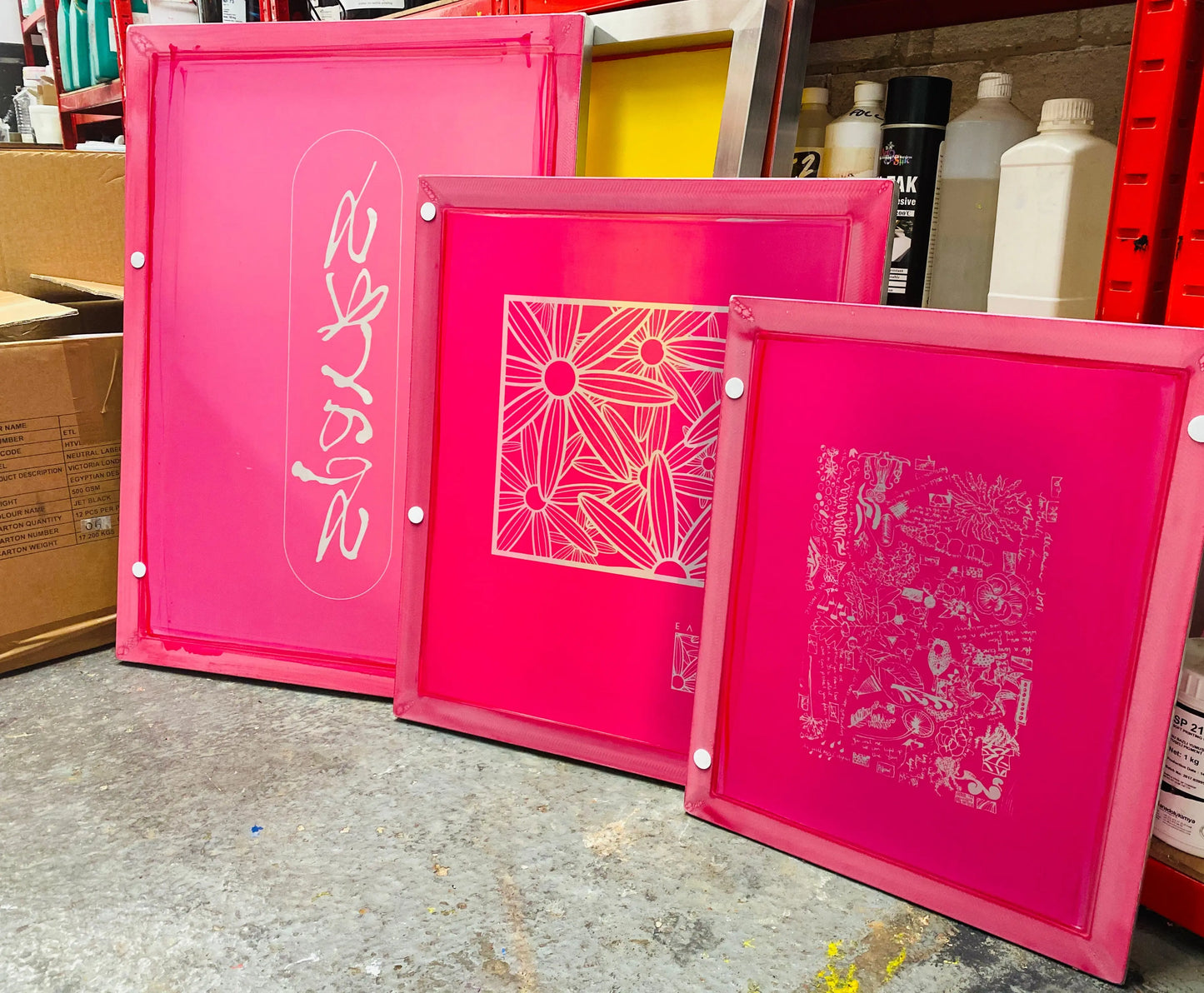 Saati Saatitex PHU 2 Red Emulsion (1 PART) Photopolymer Art2Silkscreen