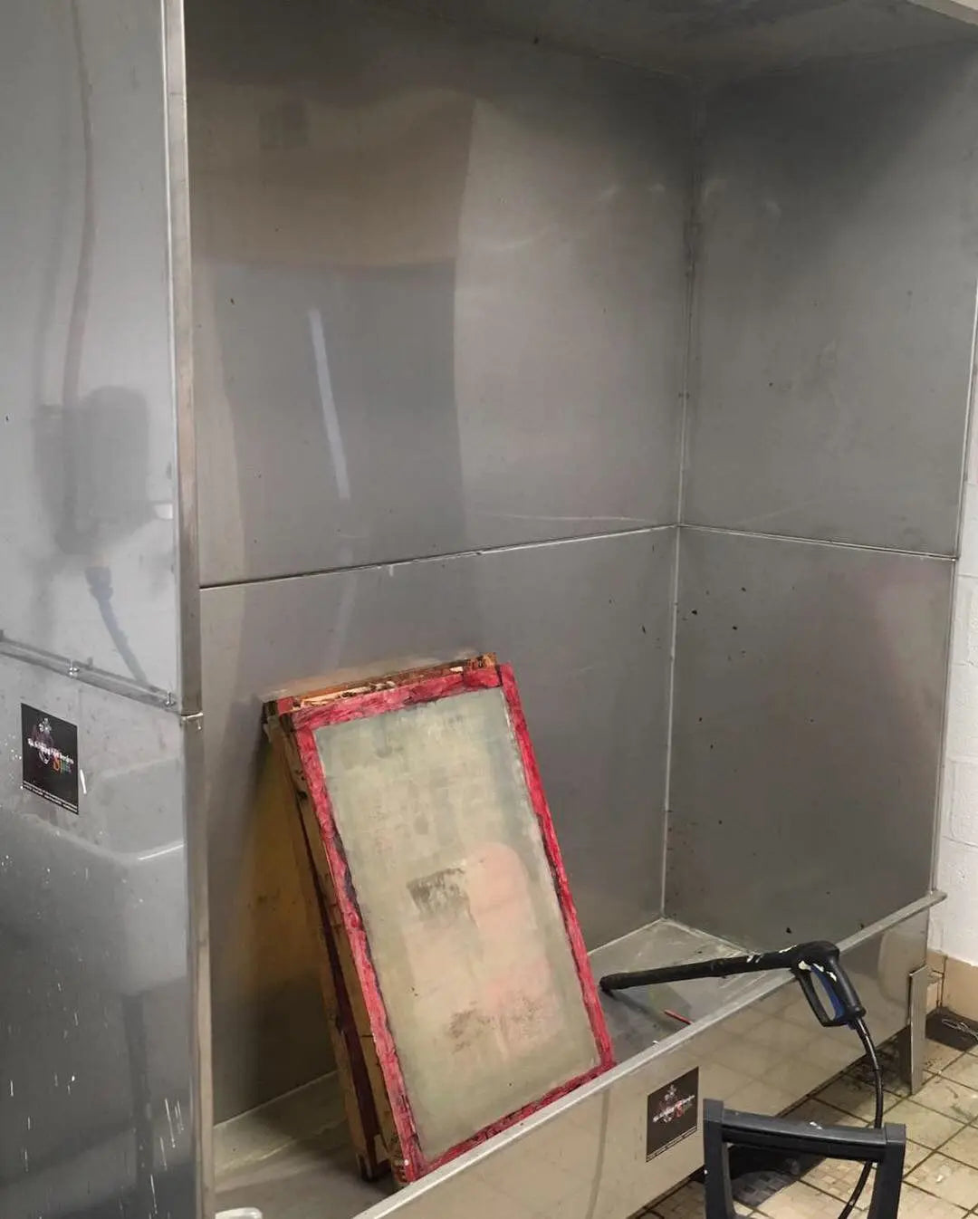 Washout Booth Stainless Steel XL Art2Silkscreen