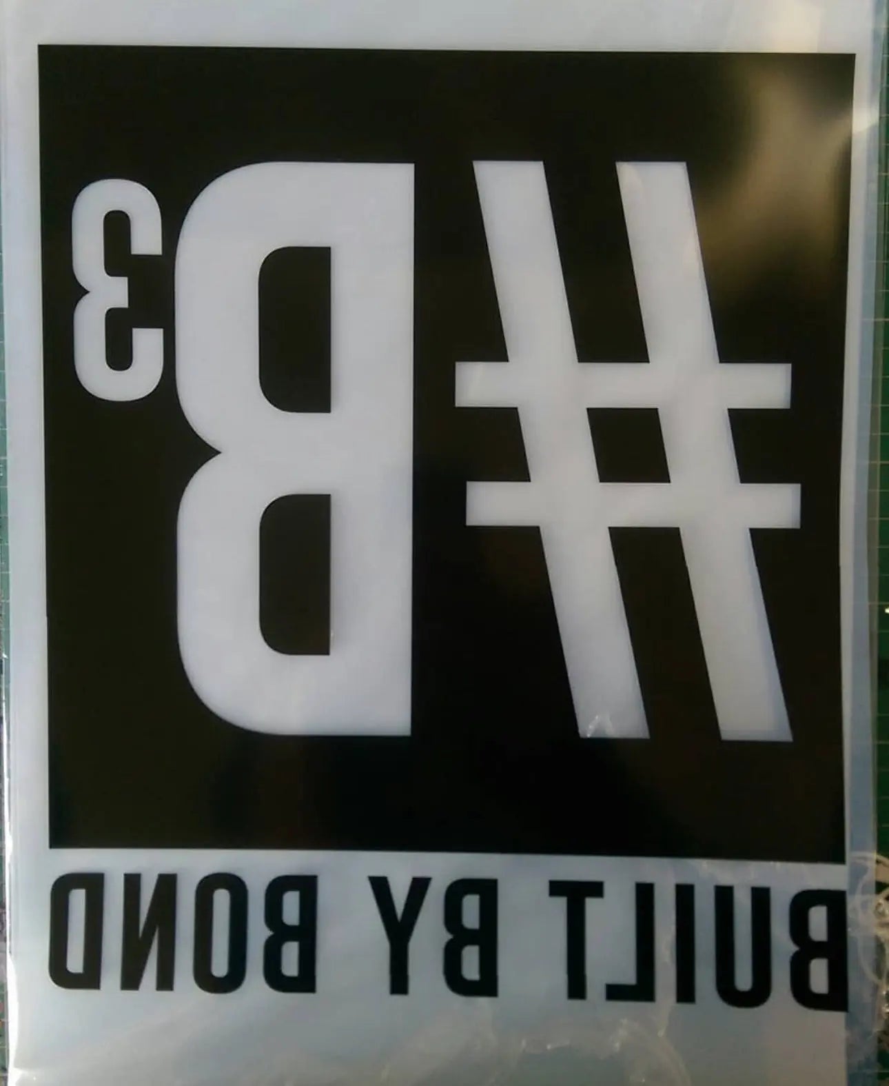 Inkjet Transparency Film A3 Slightly Ghosted Art2Silkscreen