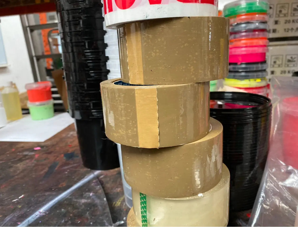 Brown Masking Tape (6 Rolls) Art2Silkscreen