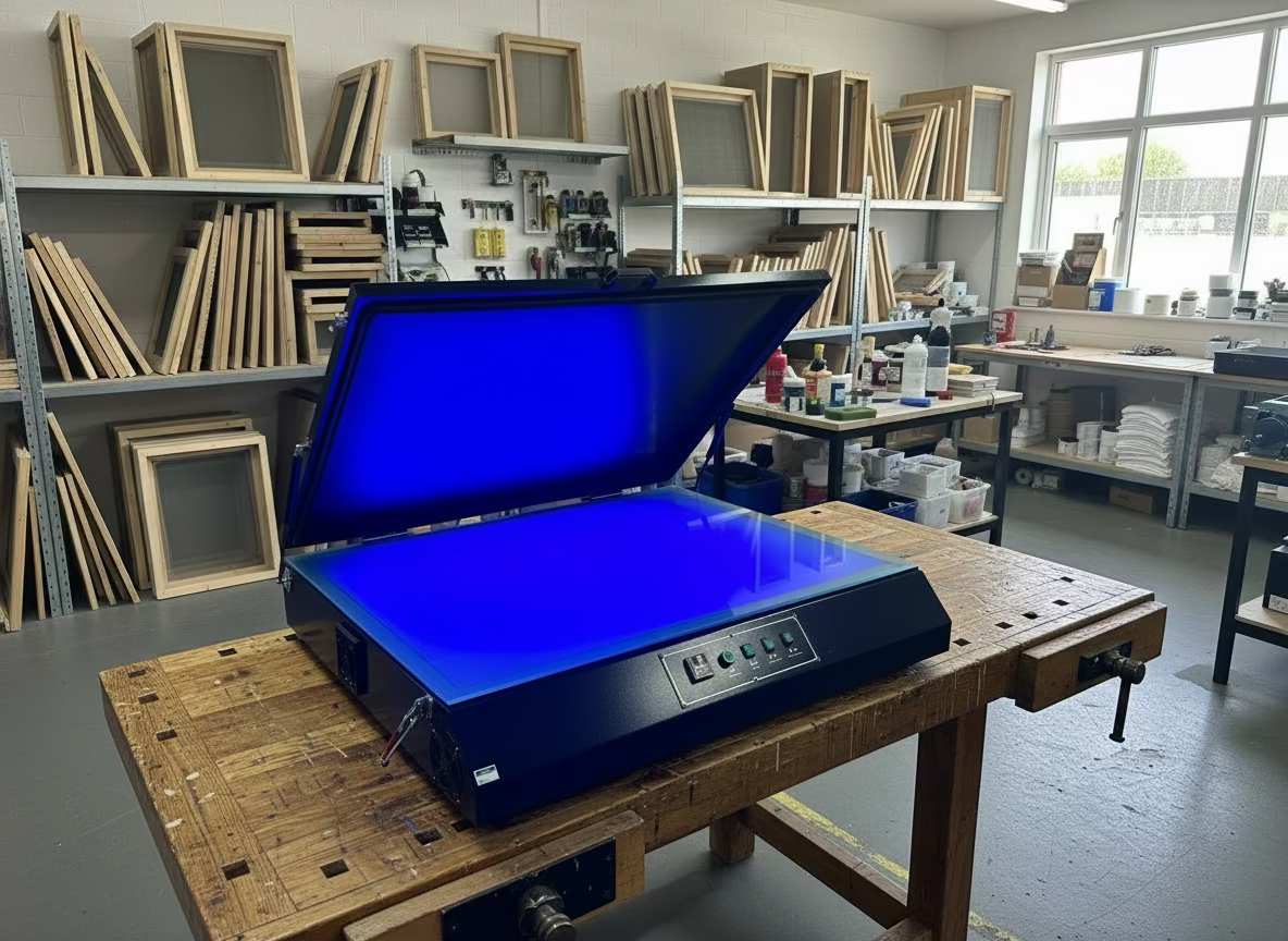 SCREEN PRINTING EXPOSURE UNIT PRO UV VACUUM TABLETOP 35