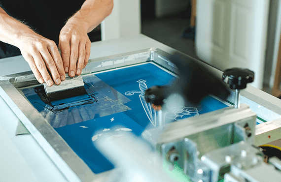 waterbased screen printing ink manufactured by art2silkscreen in the UK