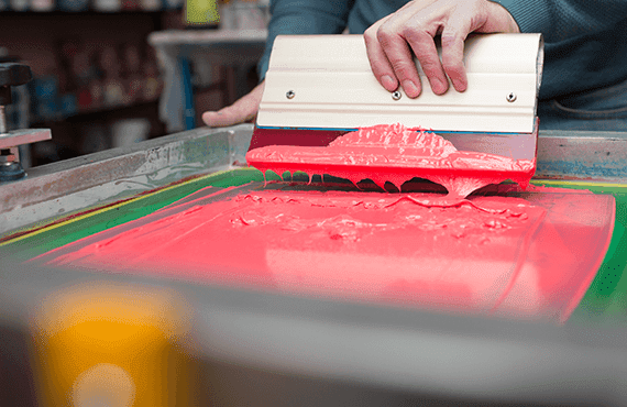 screen print your own image onto t-shirts