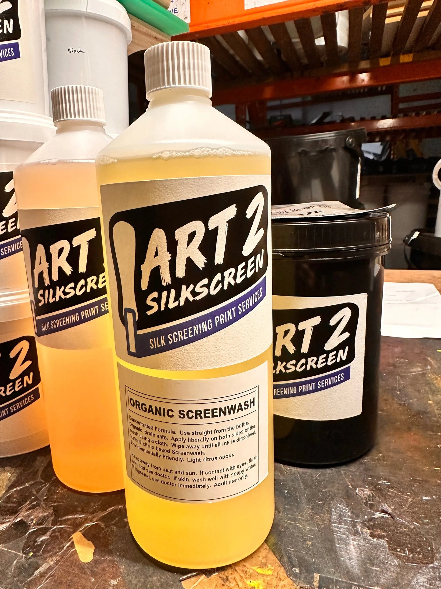 Screenwash eco friendly organic screen cleaning solution