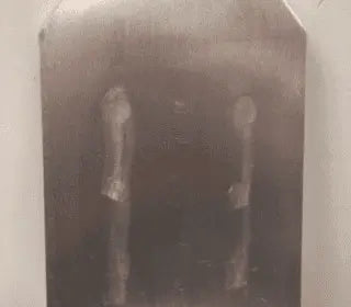 Aluminium Child Board, 40cmL x 30cmW, durable metal board for kids activities and learning.