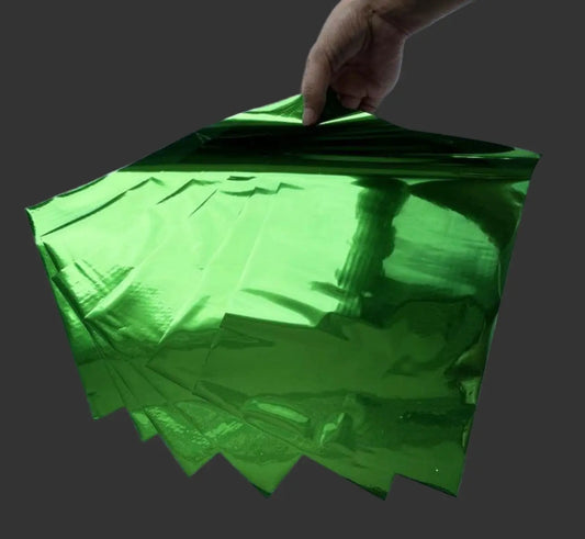 screen printing foil green