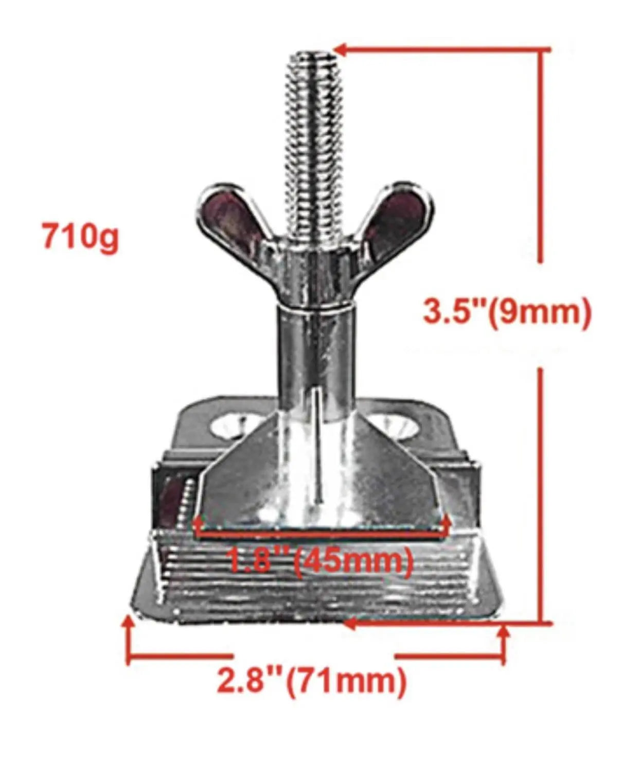 Heavy Duty Hinge Clamps - Pair 710gm Art2screenprint
