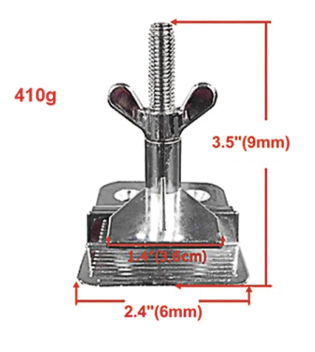 Hinge Clamps - Pair 410gm Art2Silkscreen