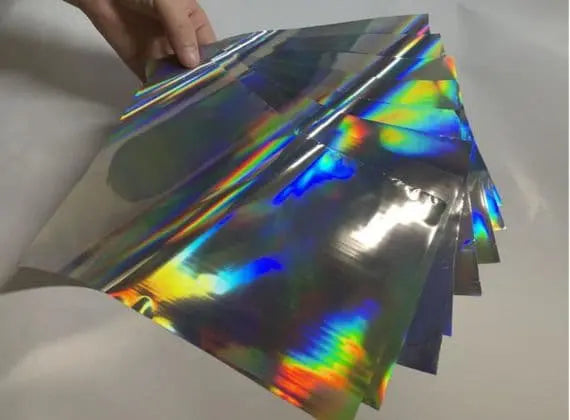 Holographic Silver Foil 610mm x 10 meter roll Art2Silkscreen