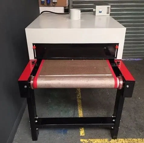 Infrared Tunnel Dryer - Textile Infrared Coveyor Dryer 1 Metre Curing Tunnel Variable Speed Art2Silkscreen