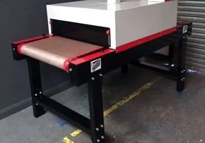 Infrared Tunnel Dryer - Textile Infrared Coveyor Dryer 1 Metre Curing Tunnel Variable Speed Art2Silkscreen