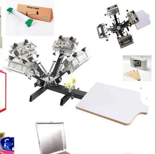 PEGASUS 4 COLOUR SCREEN PRINTING KIT XTRA Art2Silkscreen