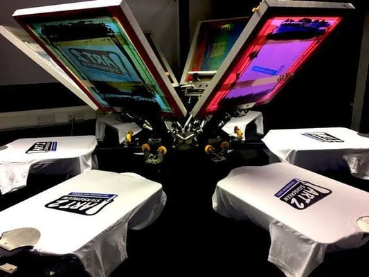 PEGASUS (6/6) 6 COLOUR 6 STATION Floor Standing Micro Registration Art2Silkscreen