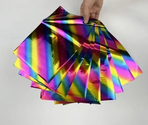RAINBOW FOIL 610mm x 10 Meter roll Art2Silkscreen