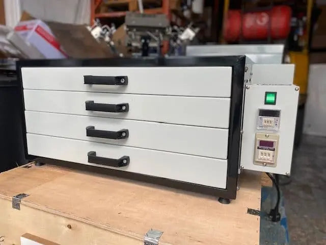 SCREEN DRYING CABINET 20" x 24" Popular tabletop choice for limited space Art2Silkscreen